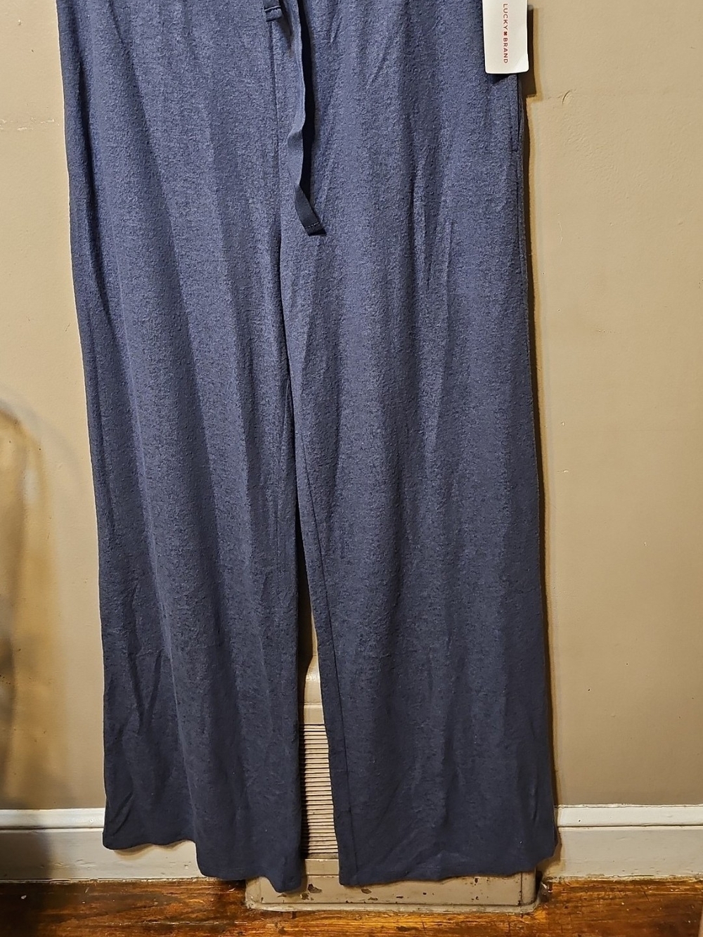 Lucky Brand Men's Navy Wide-Leg Sweatpants